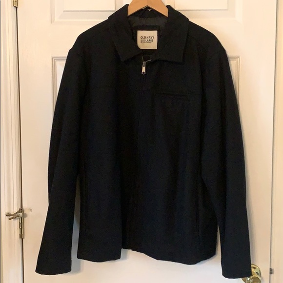 Old Navy Other - Old Navy Black Zippered Pea Coat
